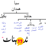 شجرة قبائل آل فاطمة يام كاملة